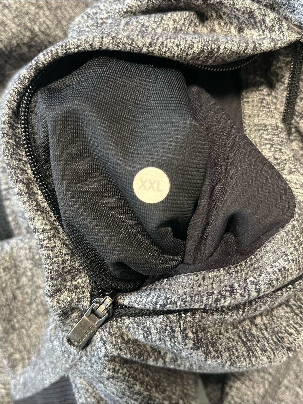 Lululemon | Mens PrePost Jacket in Heathered‎ Gray Black XXL - Picture 10 of 11